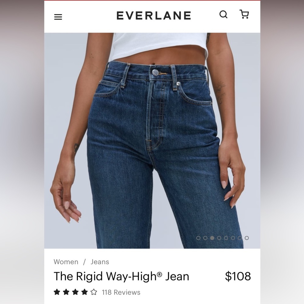 Rigid Way High Jeans